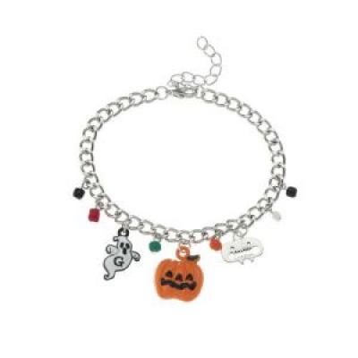 Halloween fashion jewelry Halloween Alloy Pendant Metal Chain Bracelet - 副本